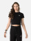 ICONIC T7 Baby Tee cierna