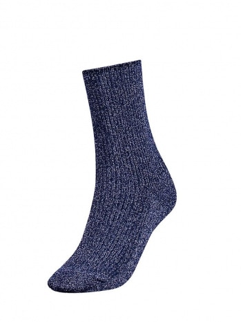 TH WOMEN GLITTER SOCK 1P